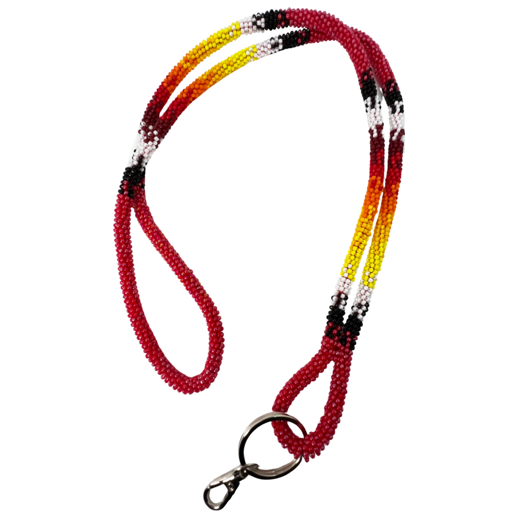 WRAPPED BEADED LANYARD - NEW DESIGN