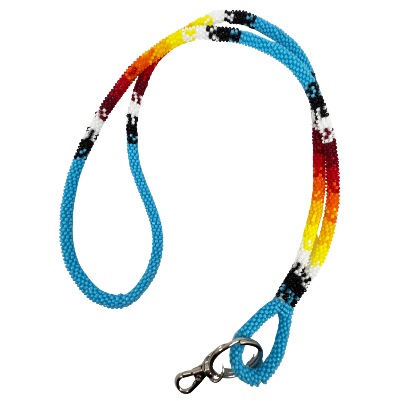 WRAPPED BEADED LANYARD - NEW DESIGN