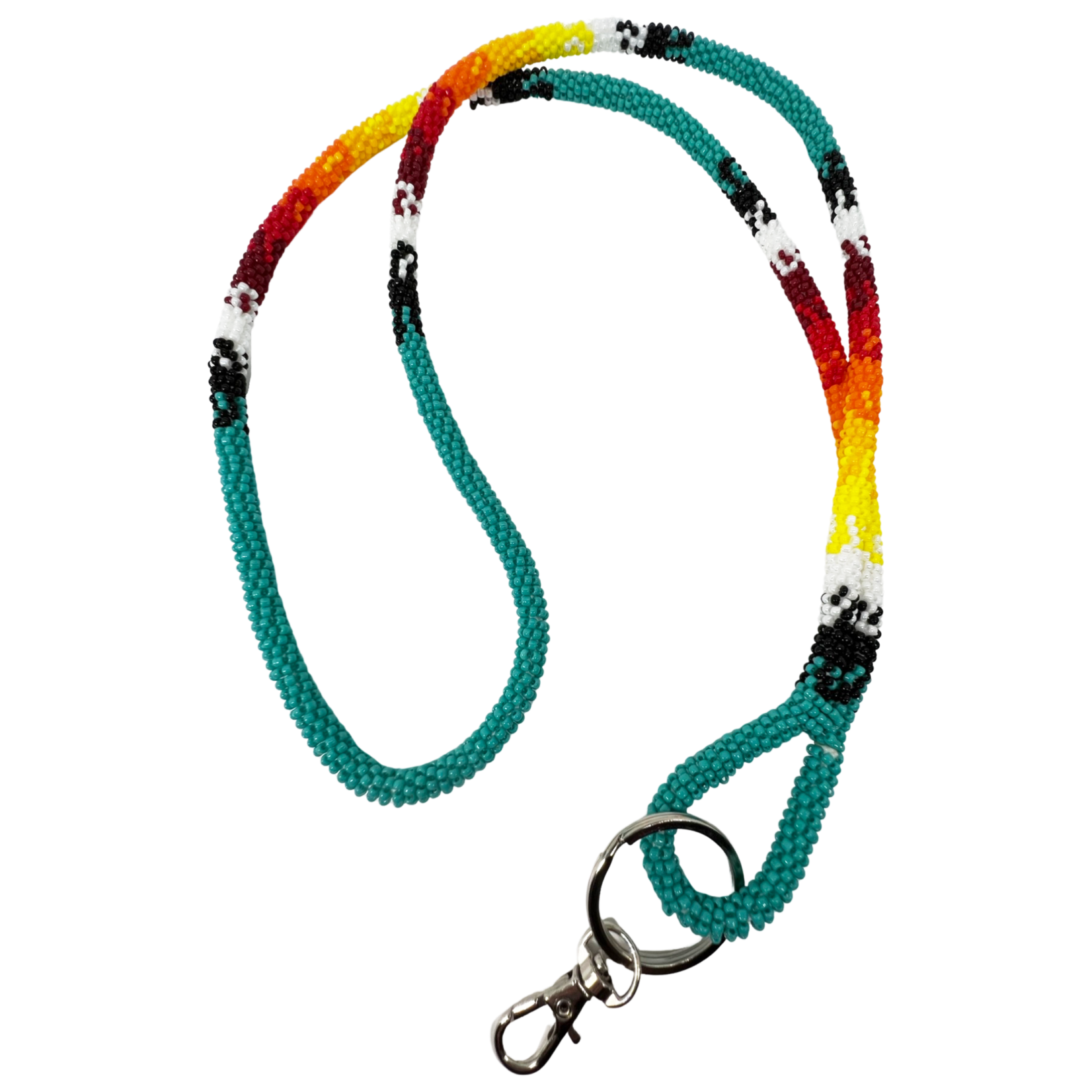 WRAPPED BEADED LANYARD - NEW DESIGN