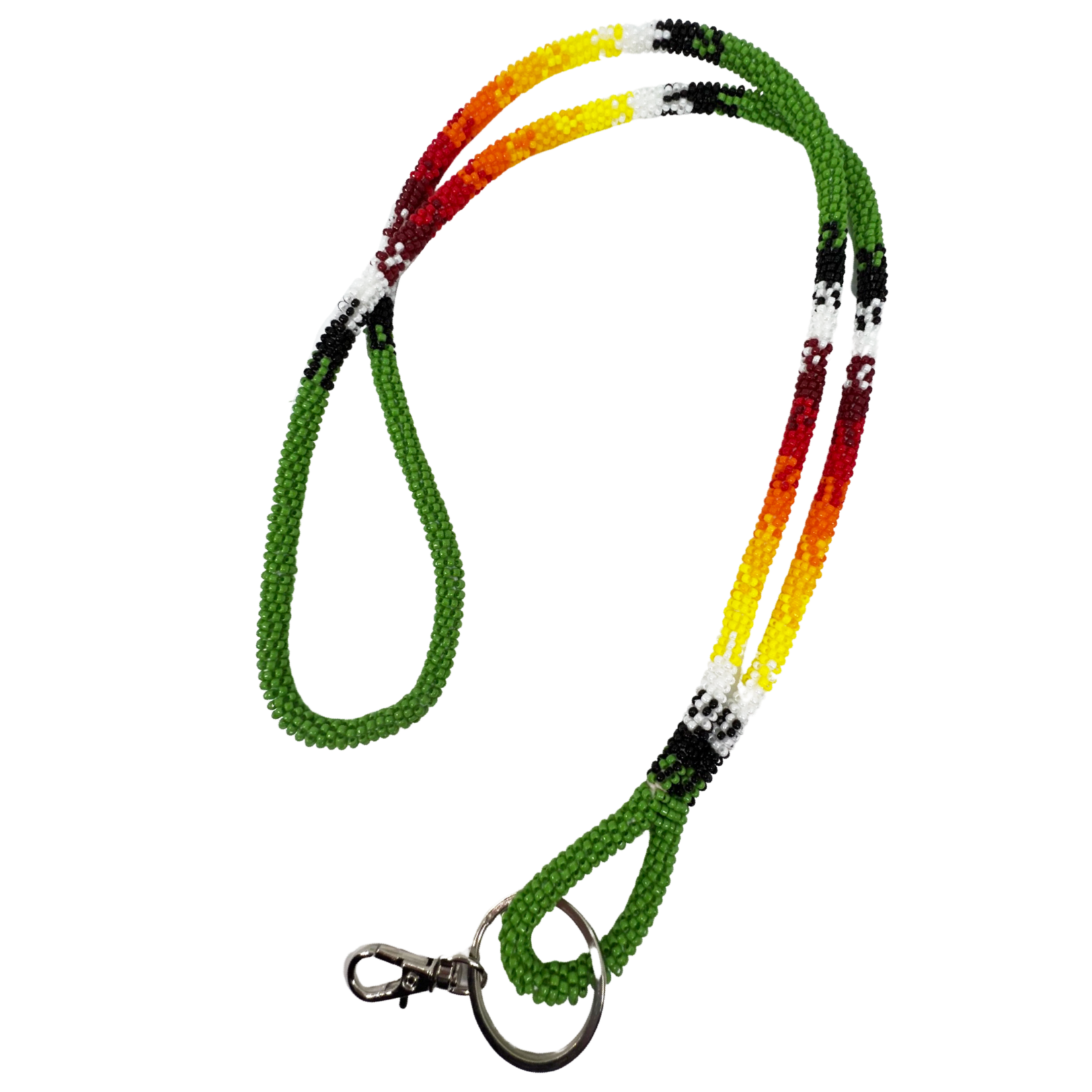 WRAPPED BEADED LANYARD - NEW DESIGN