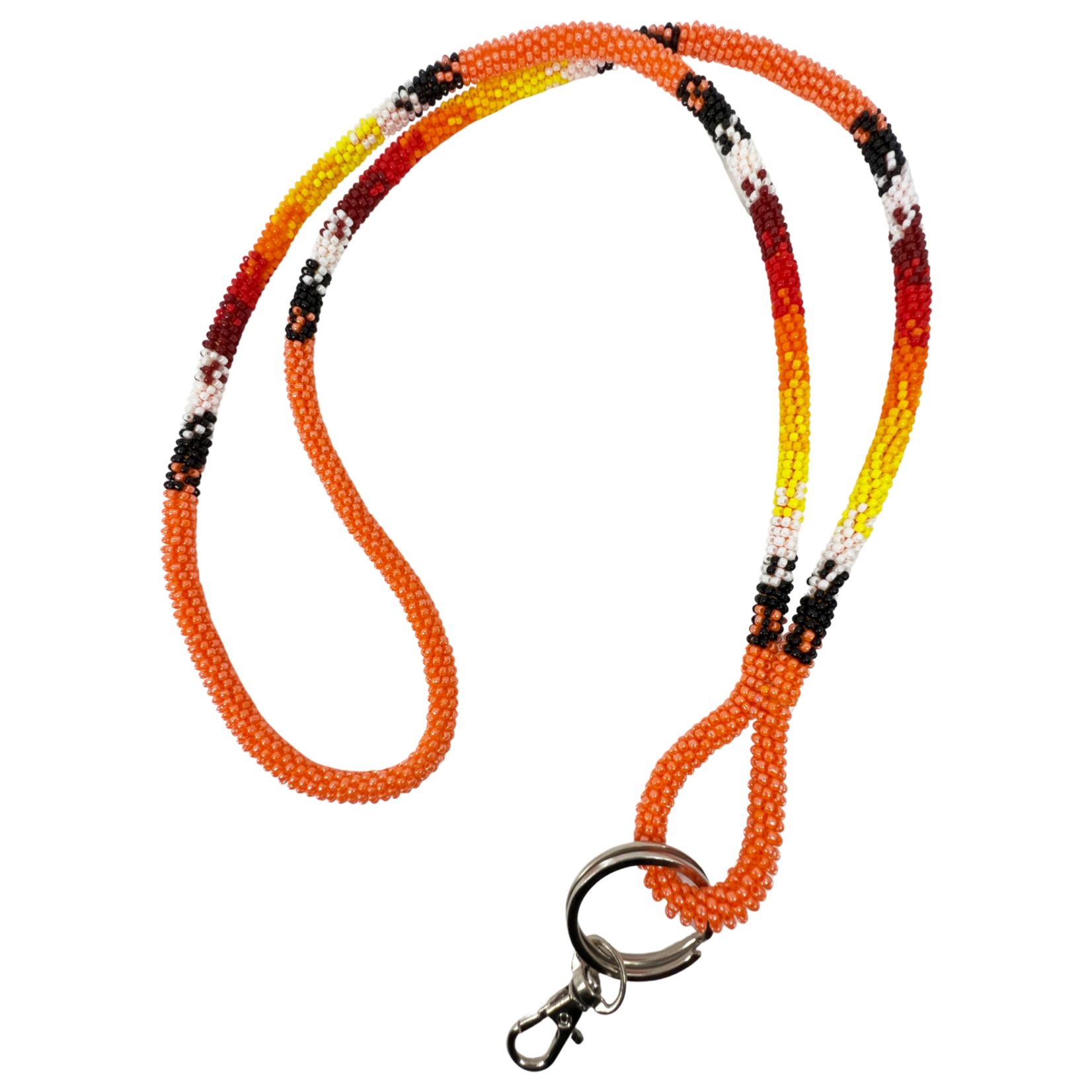 WRAPPED BEADED LANYARD - NEW DESIGN