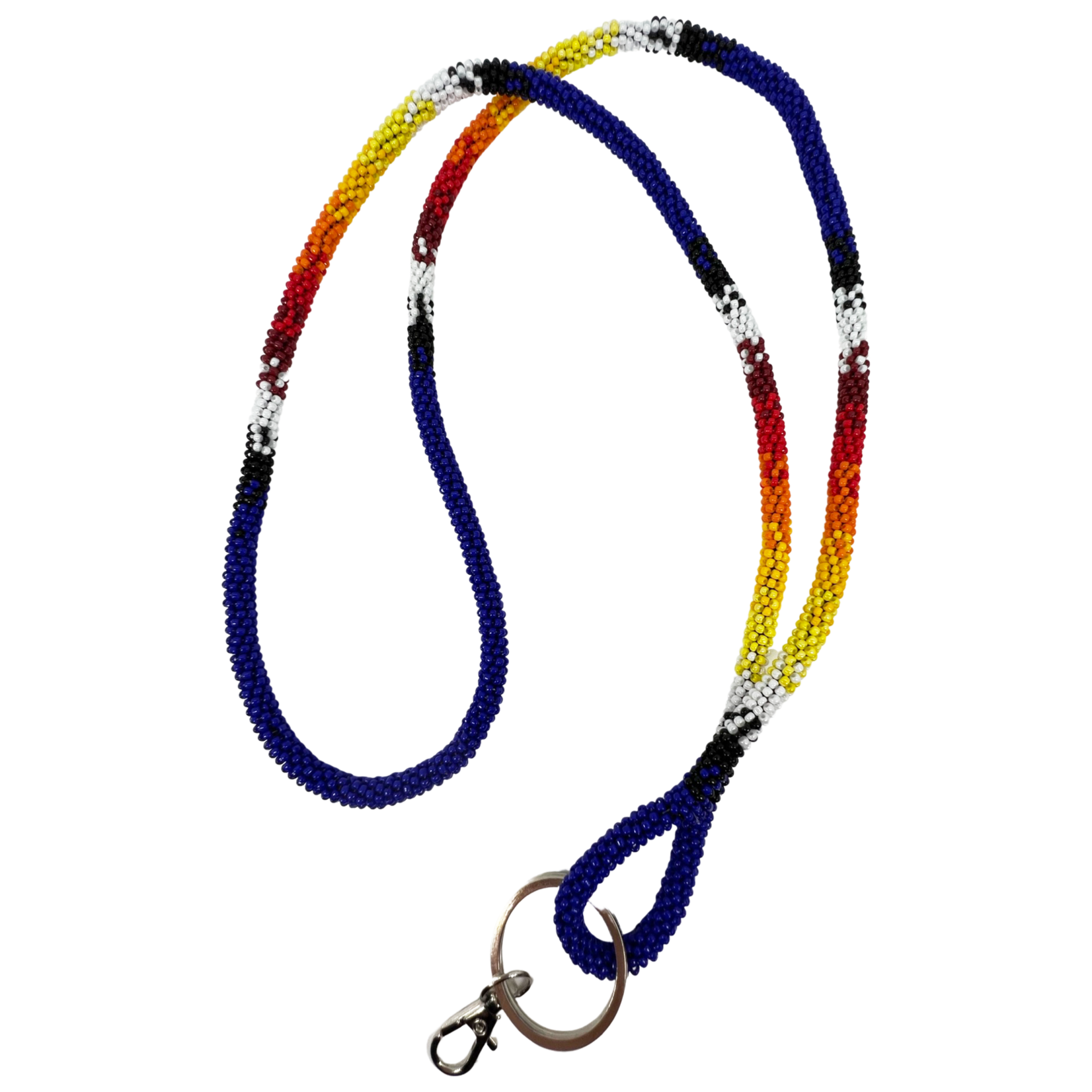 WRAPPED BEADED LANYARD - NEW DESIGN