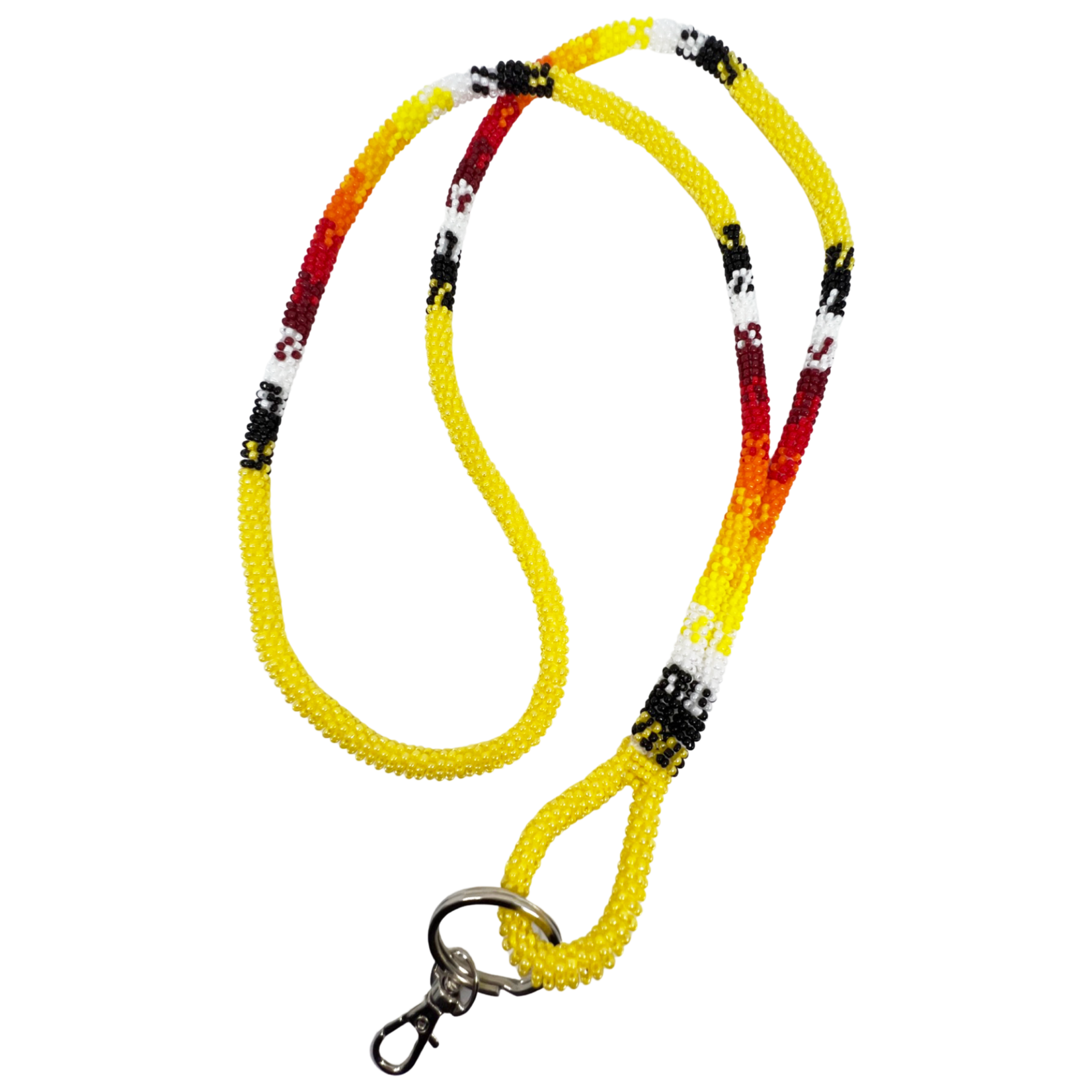 WRAPPED BEADED LANYARD - NEW DESIGN