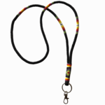 COMBINATION WRAP & PEYOTE STITCH LANYARD - TURTLE