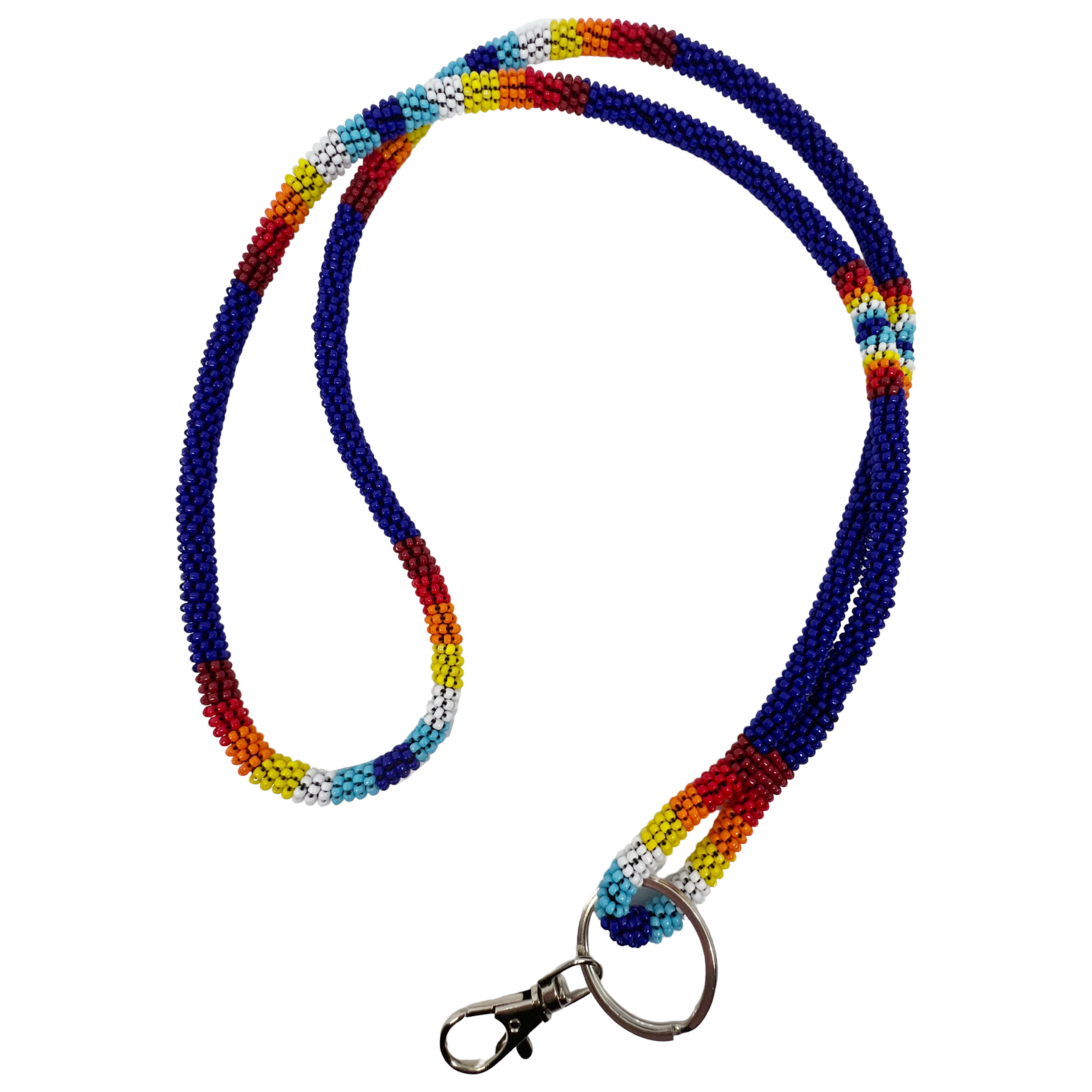 WRAPPED BEADED LANYARD - SIMPLE DESIGN