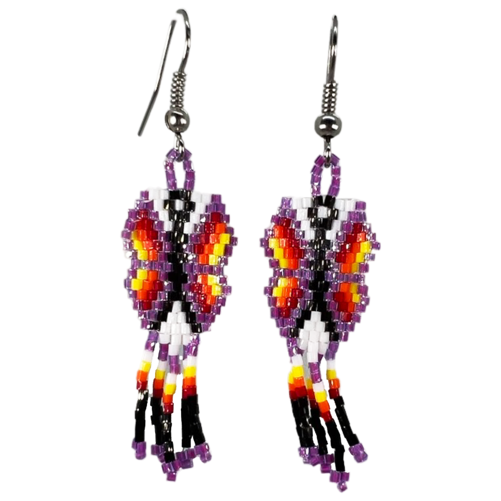 BRICK STITCH EARRING - BUTTERFLY