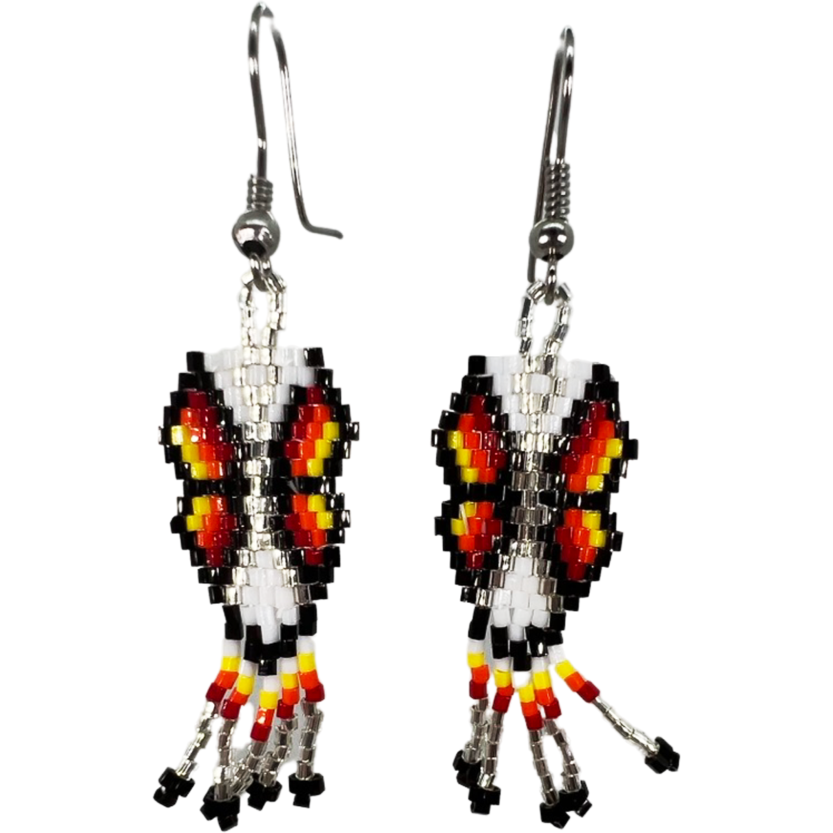 BRICK STITCH EARRING - BUTTERFLY