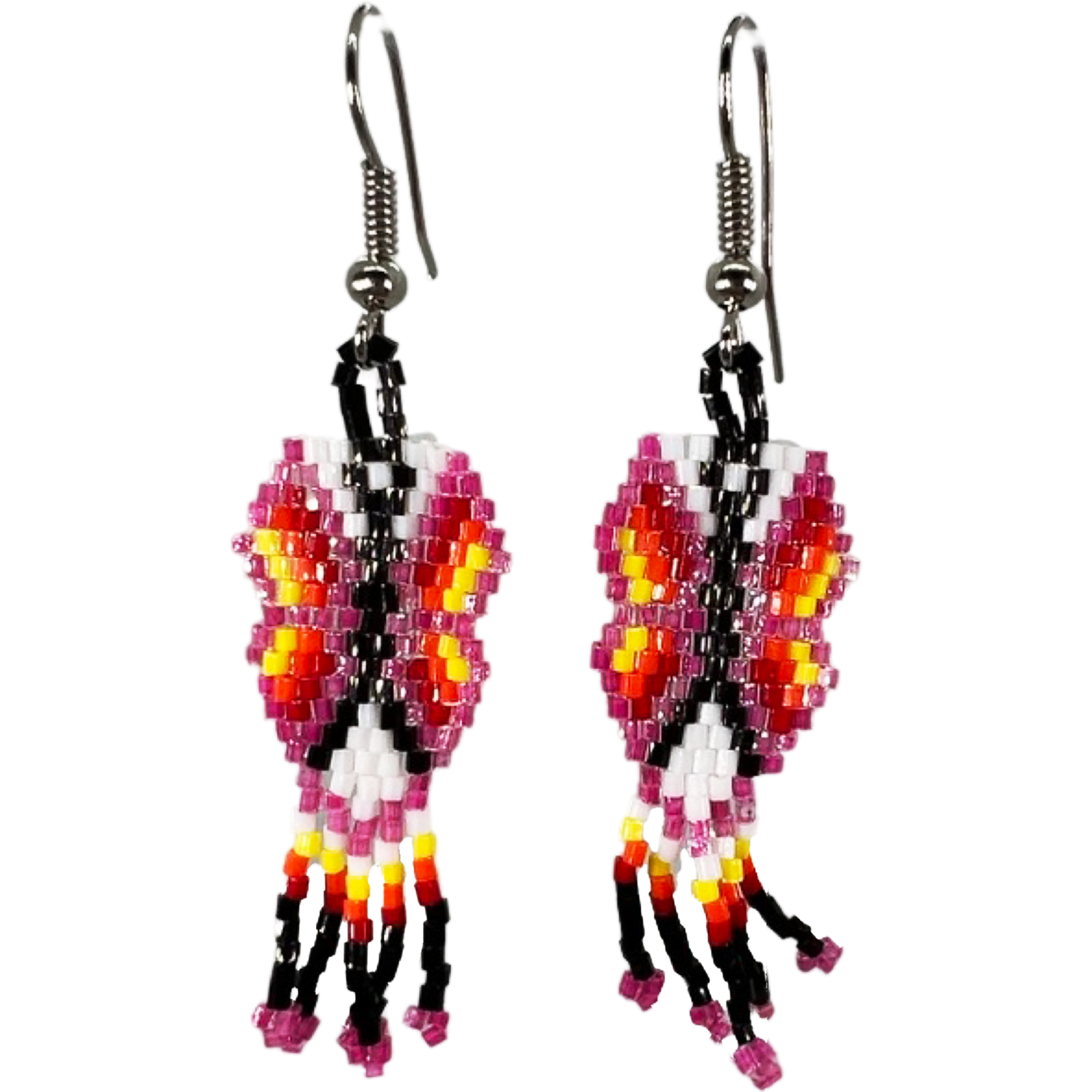 BRICK STITCH EARRING - BUTTERFLY