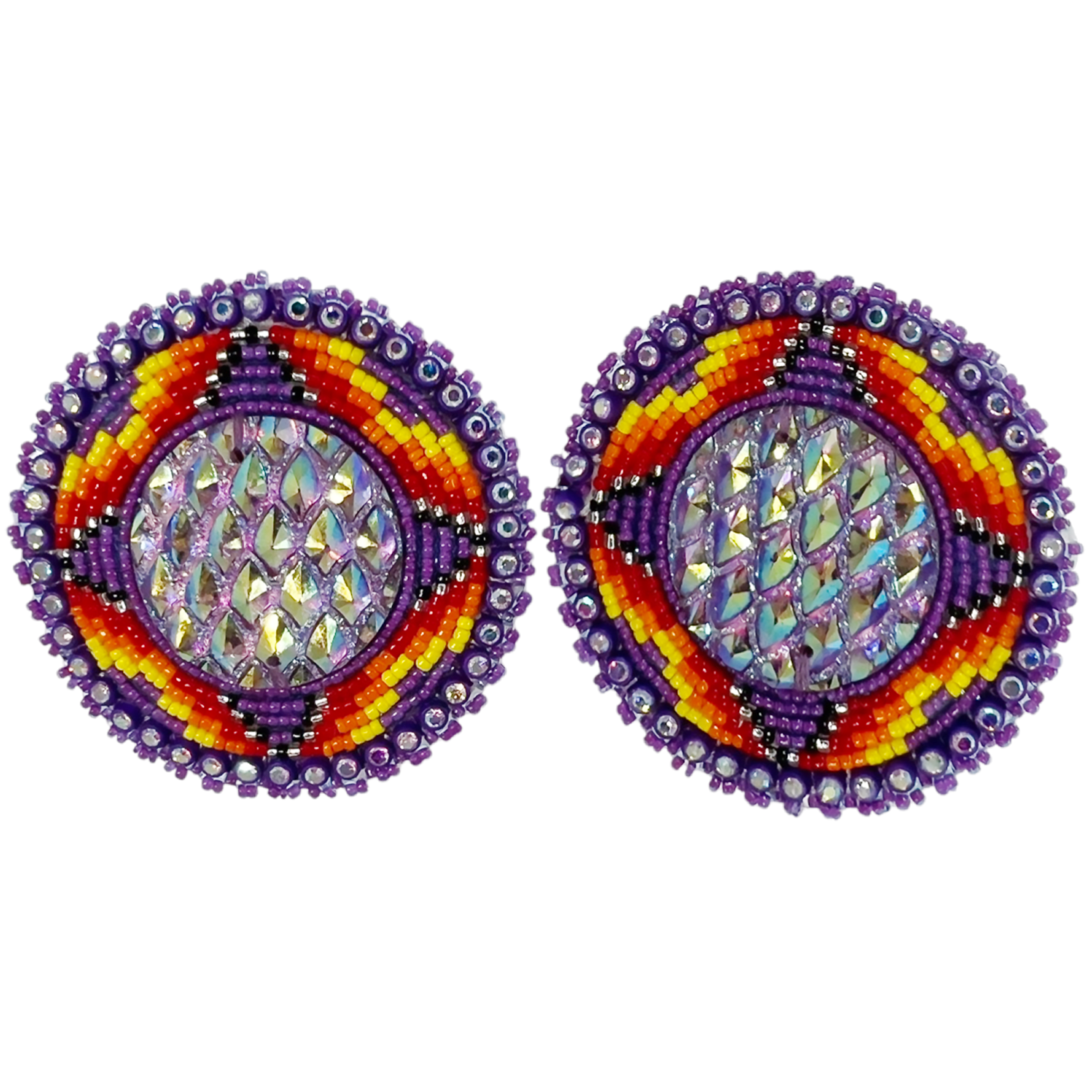 GLAM EARRING - FOUR POINTS