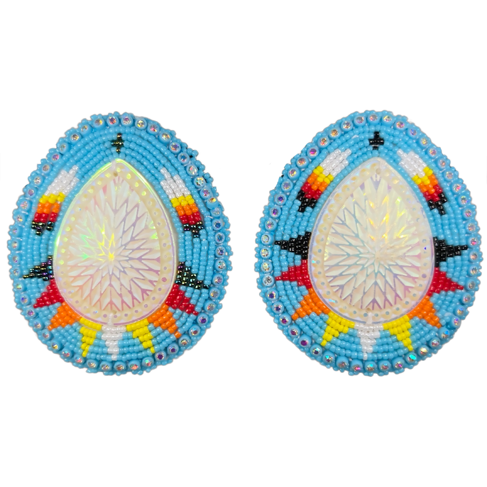 GLAM EARRING - LARGE TEARDROP