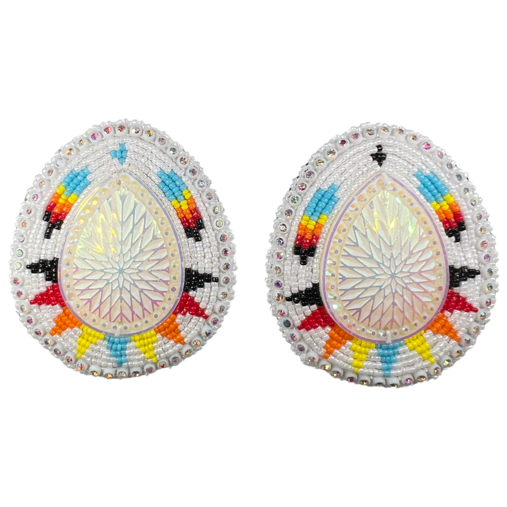 GLAM EARRING - LARGE TEARDROP
