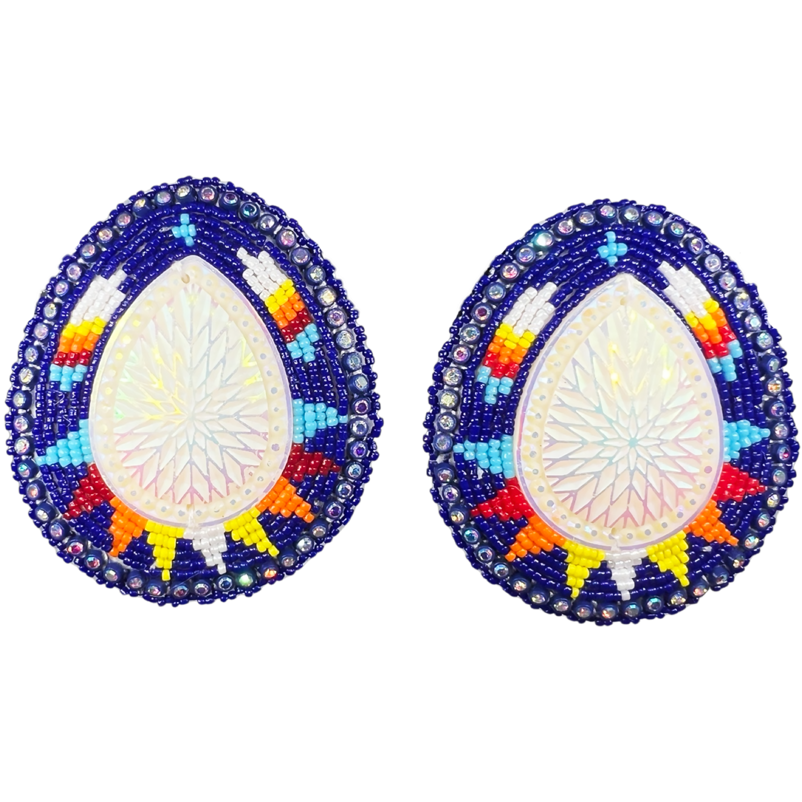 GLAM EARRING - LARGE TEARDROP