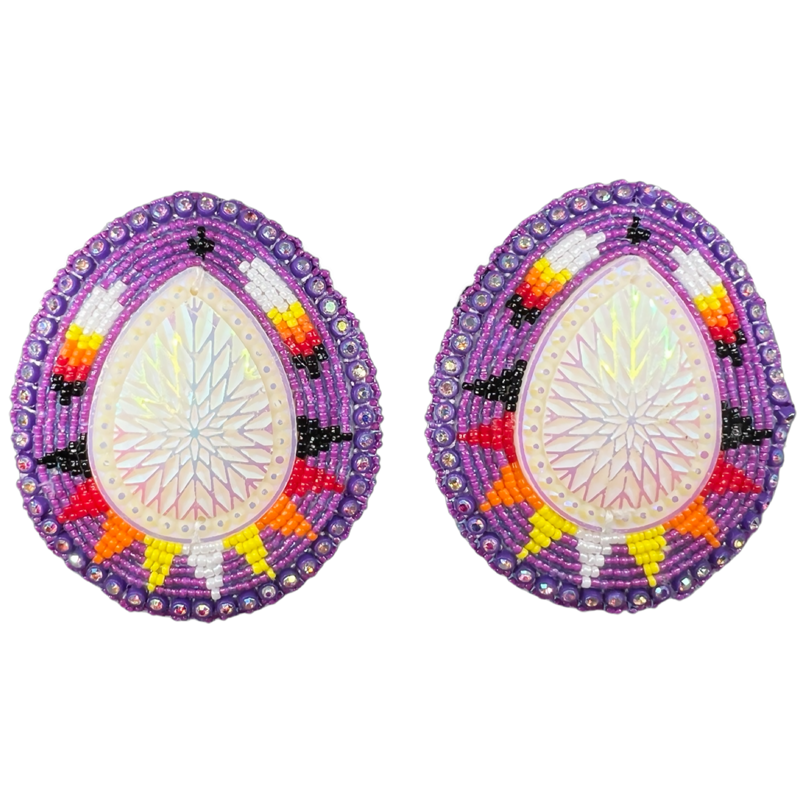 GLAM EARRING - LARGE TEARDROP
