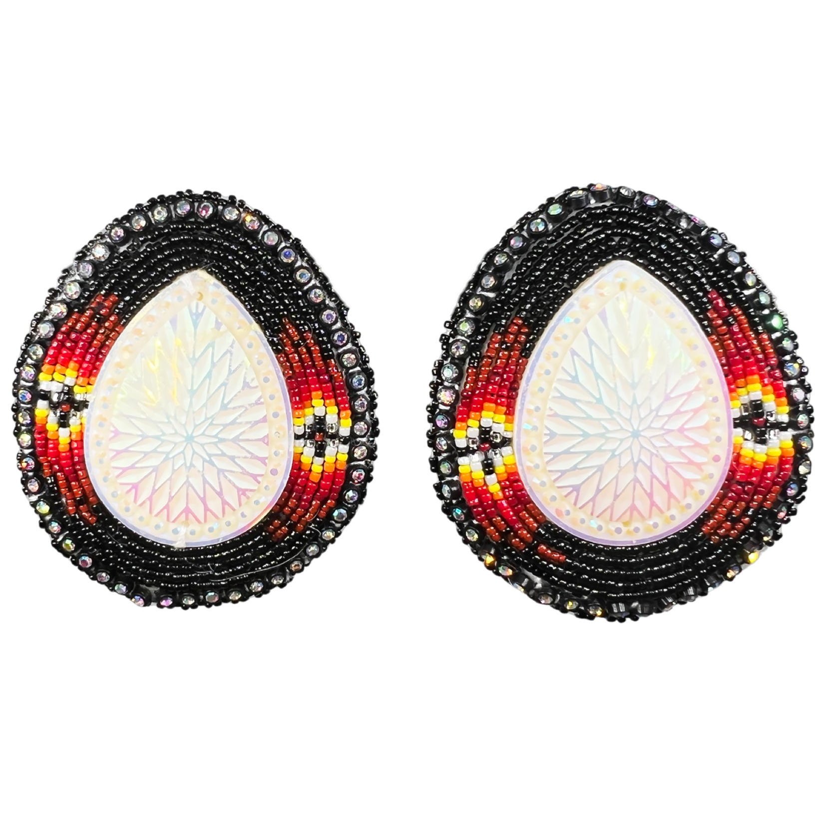 GLAM EARRING - LARGE TEARDROP