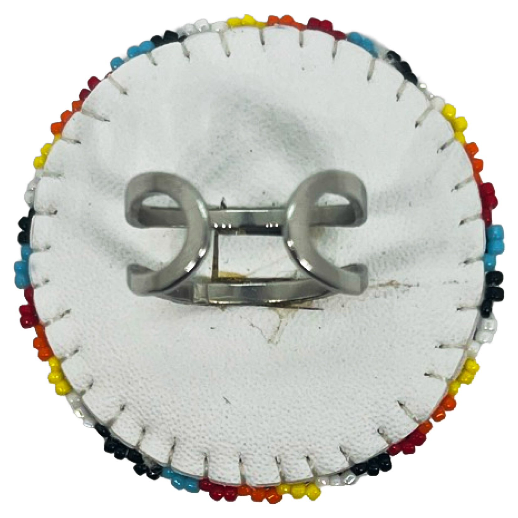 GLAM RING - FEATHER ROUND