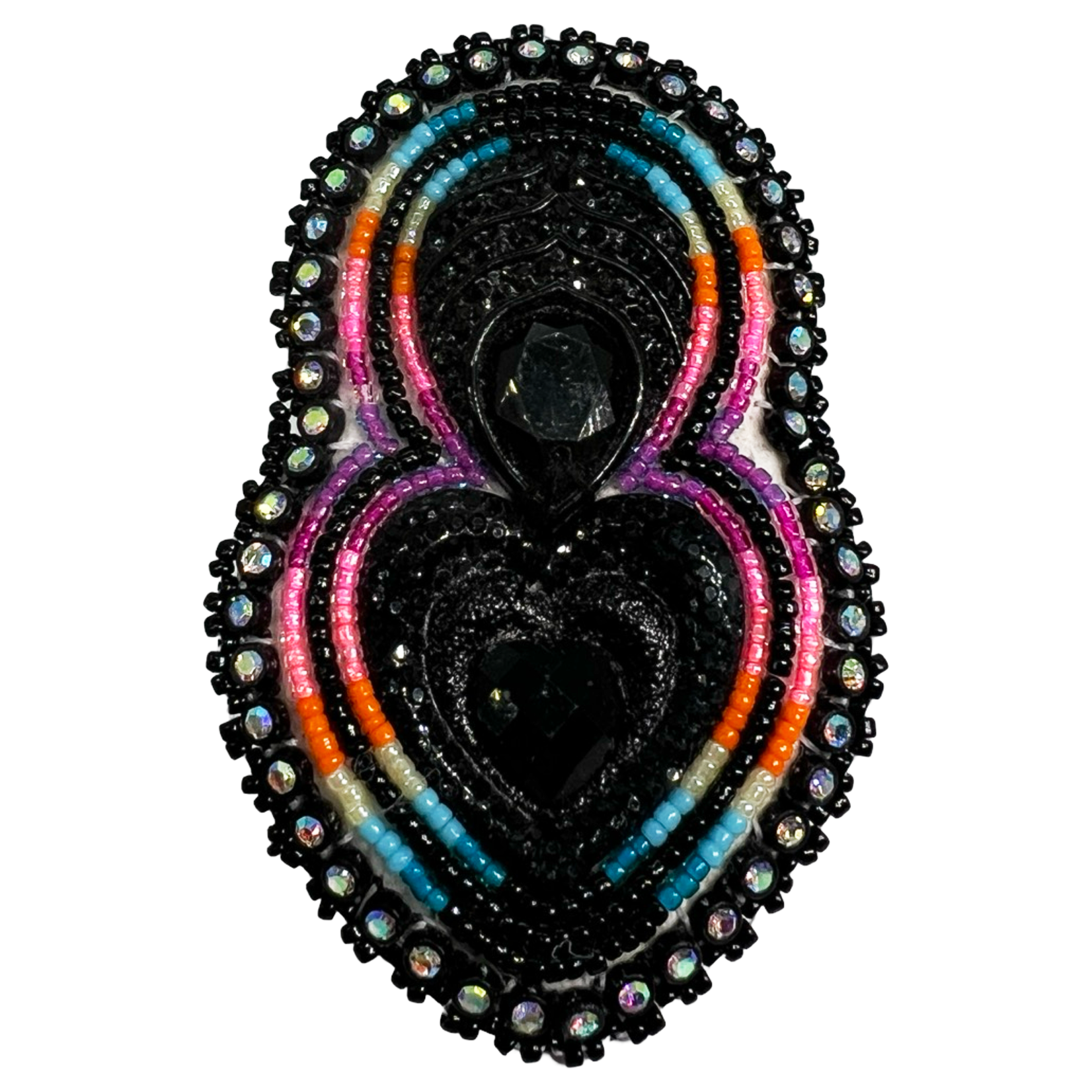 GLAM RING - HEARTDROP