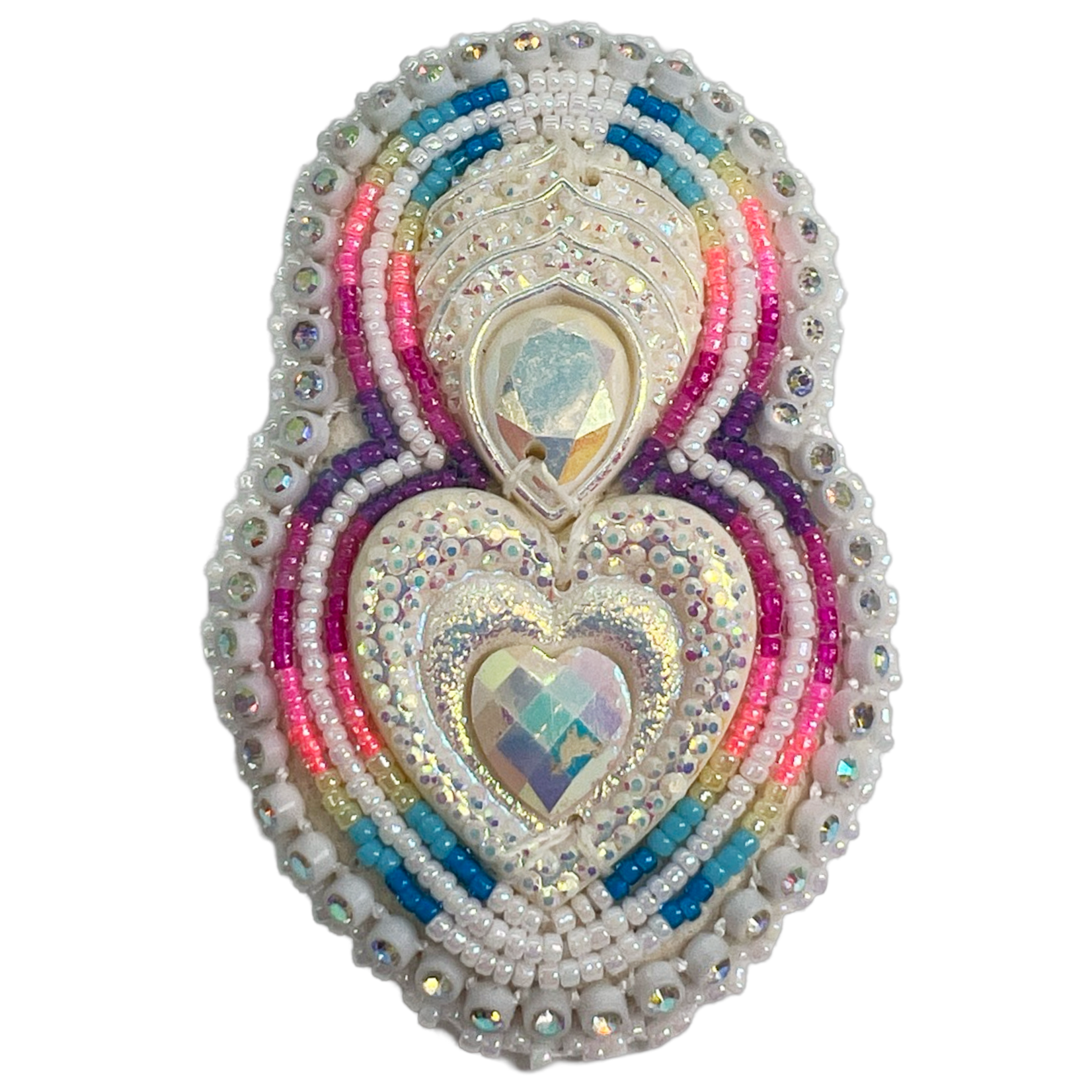 GLAM RING - HEARTDROP