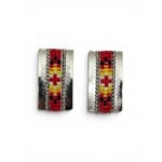 INLAY STUD EARRINGS