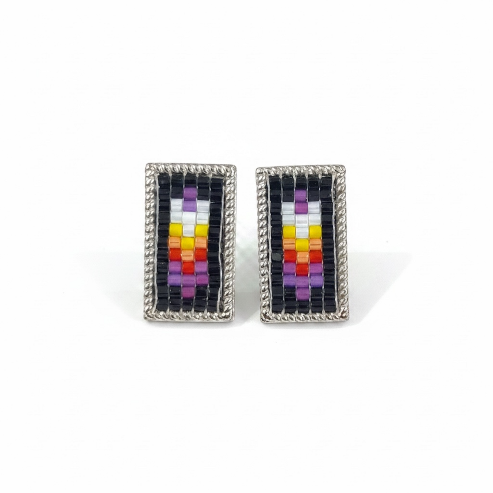 BEADED INLAY STUDS