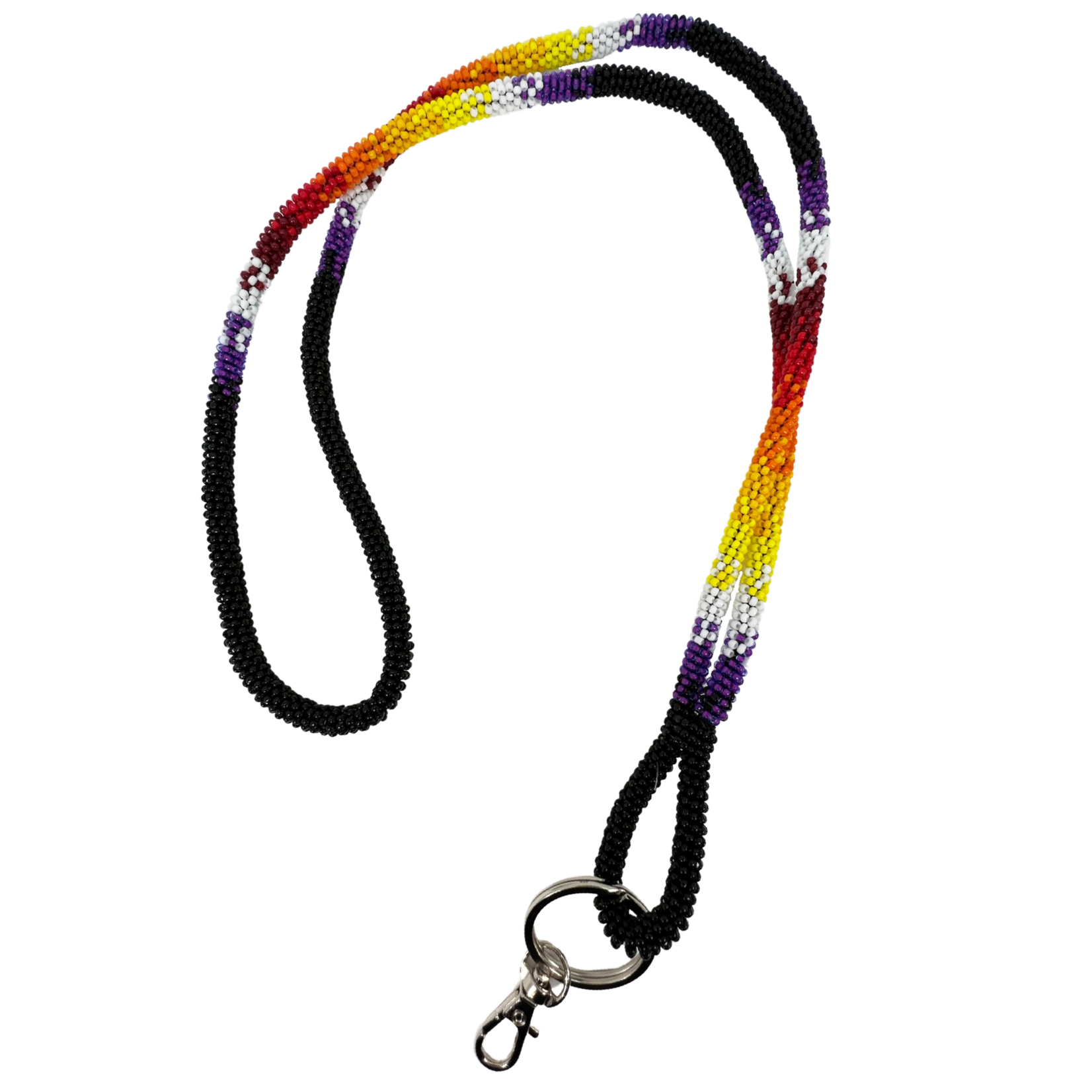 WRAPPED BEADED LANYARD - NEW DESIGN