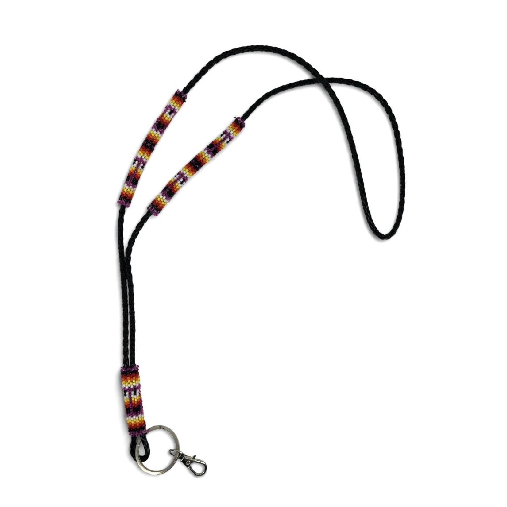 BEADED BOLO LANYARD assorted