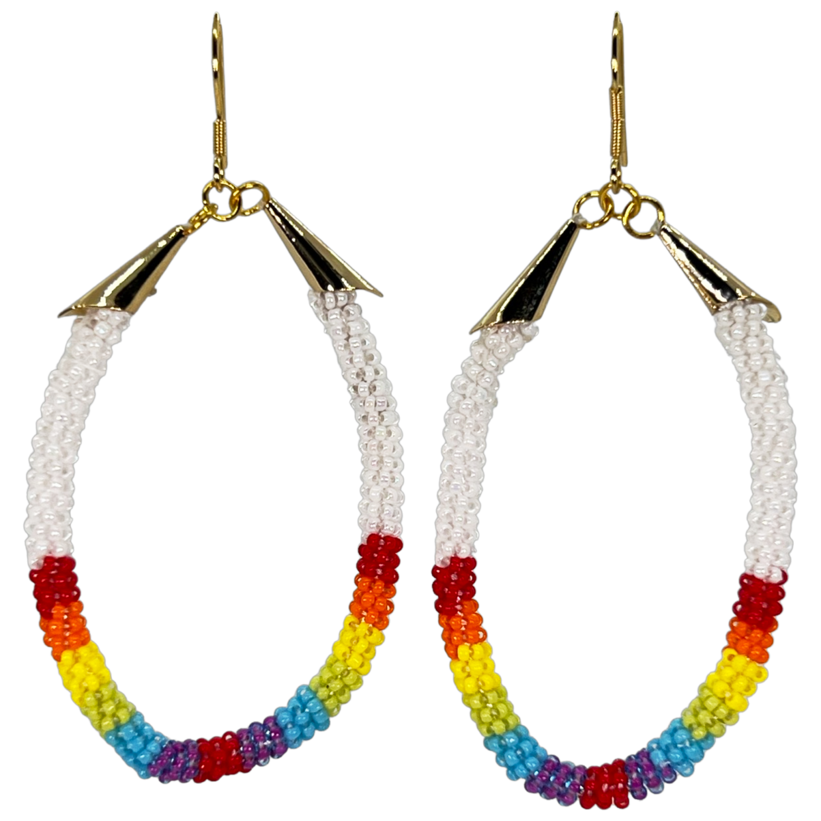 LOOP EARRING WITH GOLD