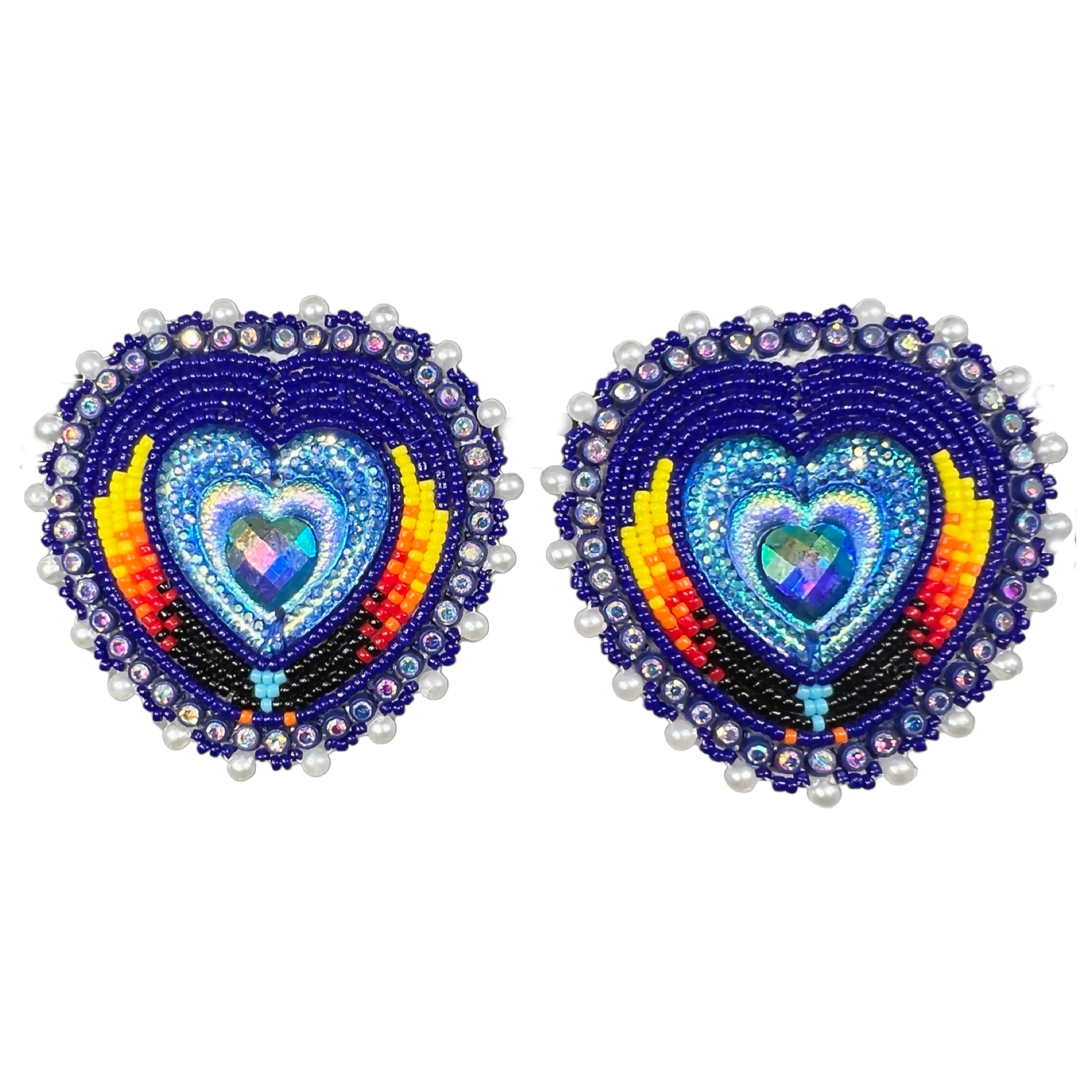 GLAM EARRING - HEART