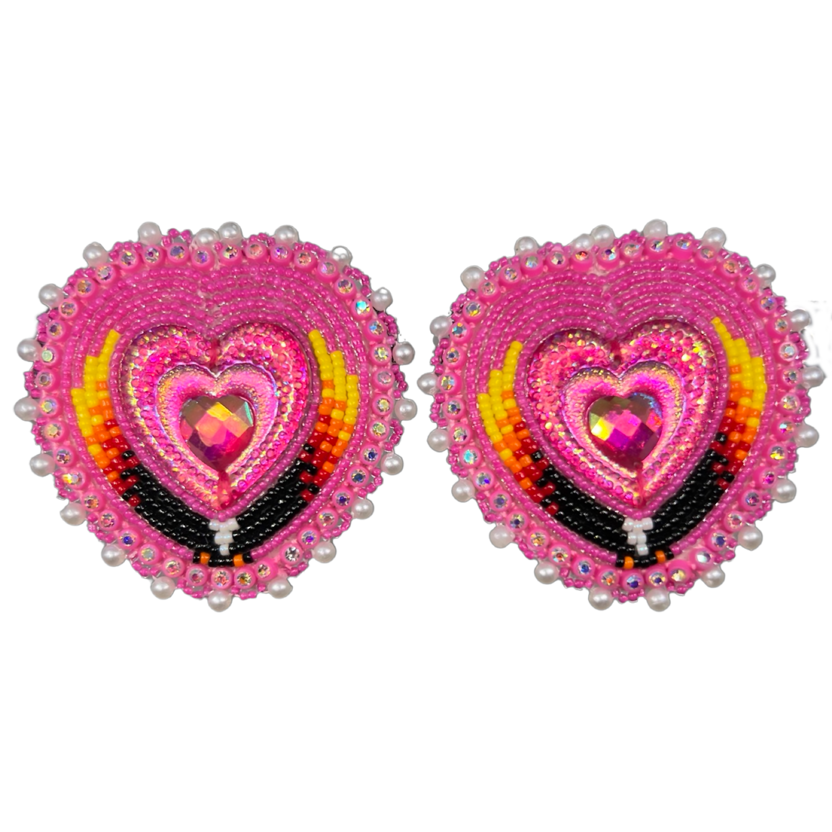 GLAM EARRING - HEART