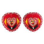 GLAM EARRING - HEART