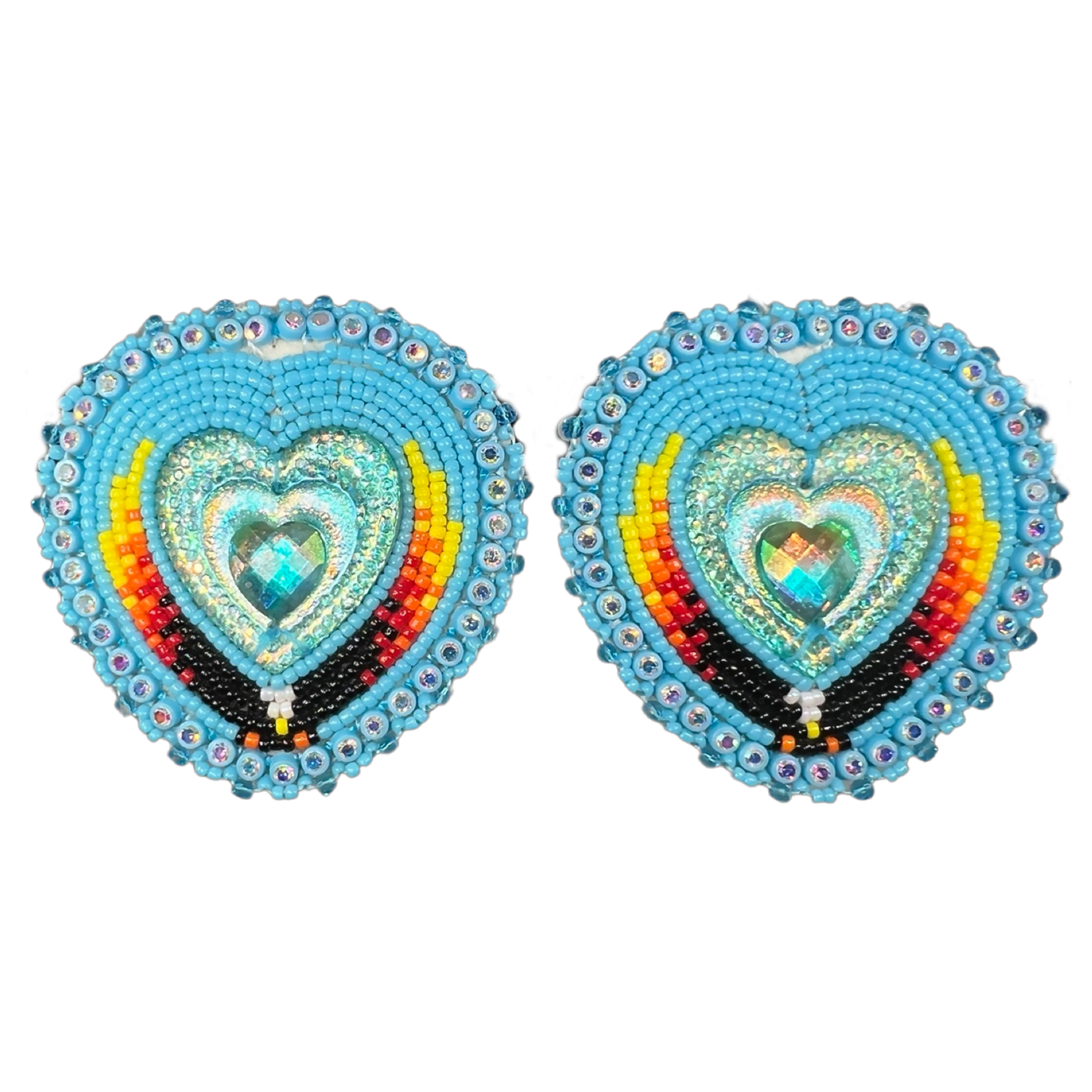 GLAM EARRING - HEART