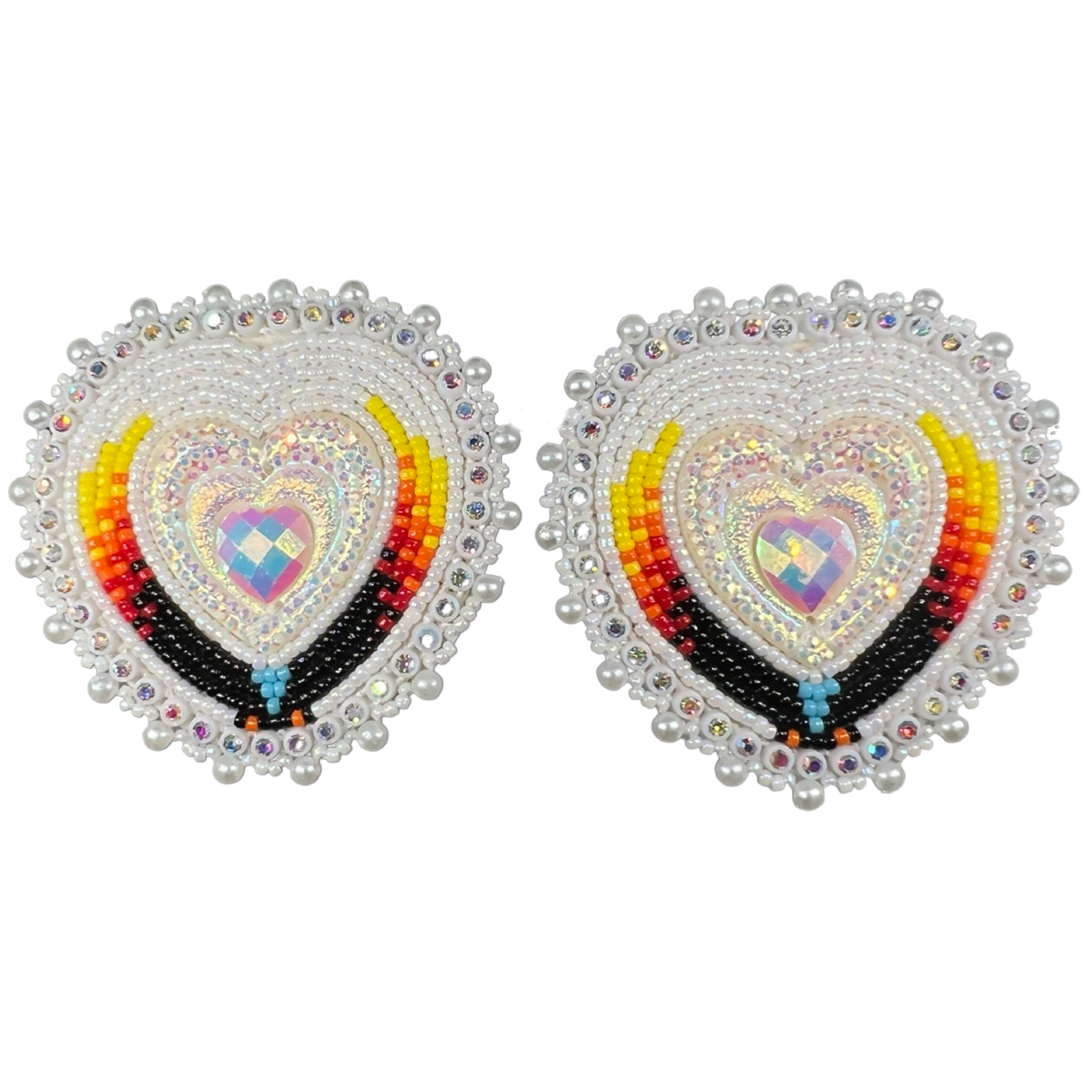 GLAM EARRING - HEART