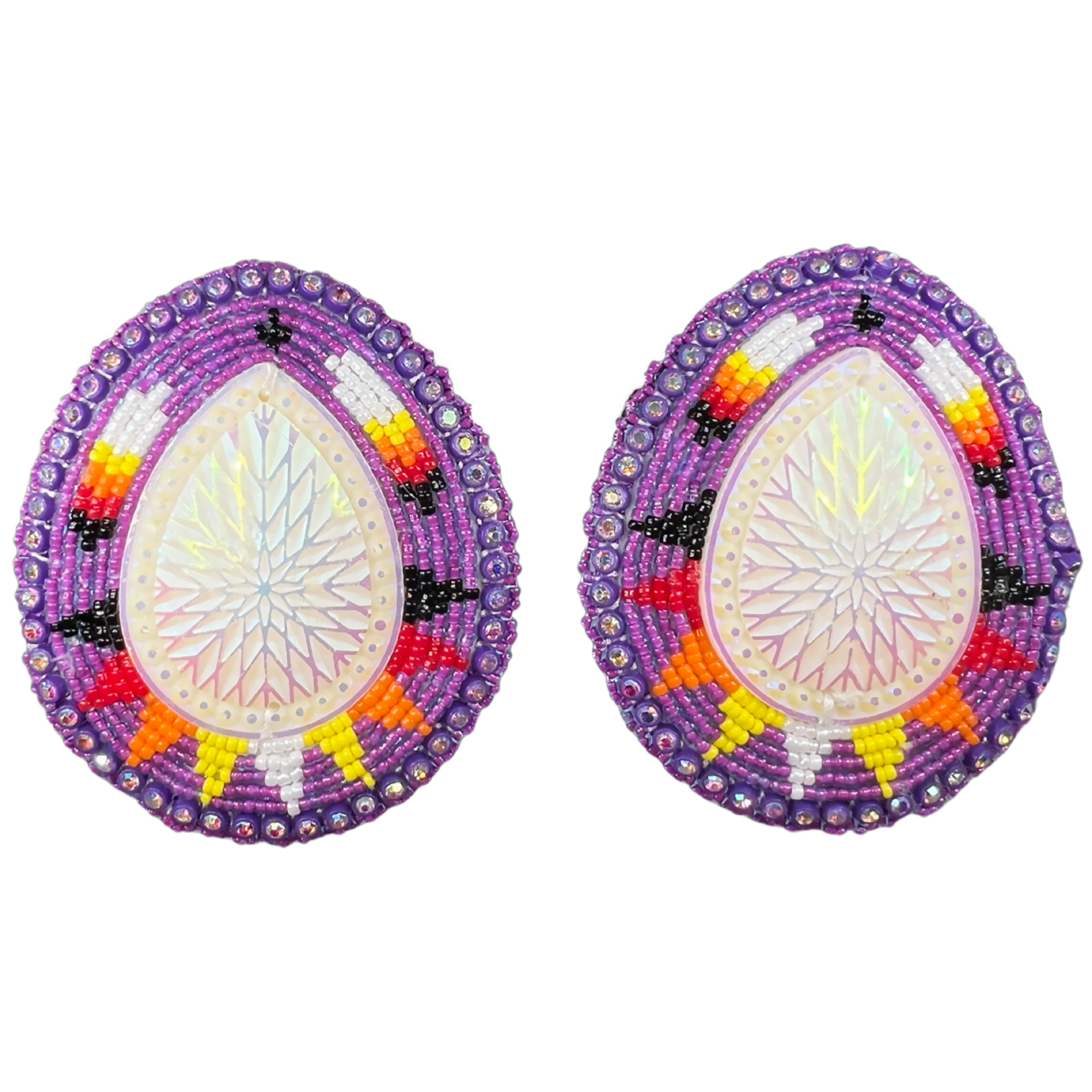 GLAM EARRING - LARGE TEARDROP