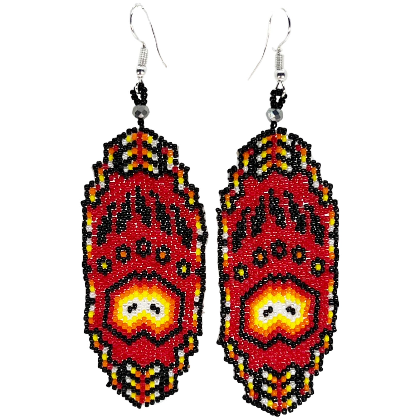 PEYOTE STITCH EARRING - BEARPAW