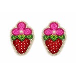 STRAWBERRY EARRINGS