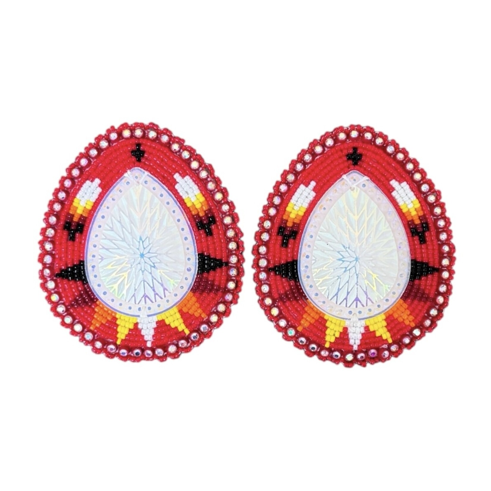 GLAM EARRING - LARGE TEARDROP