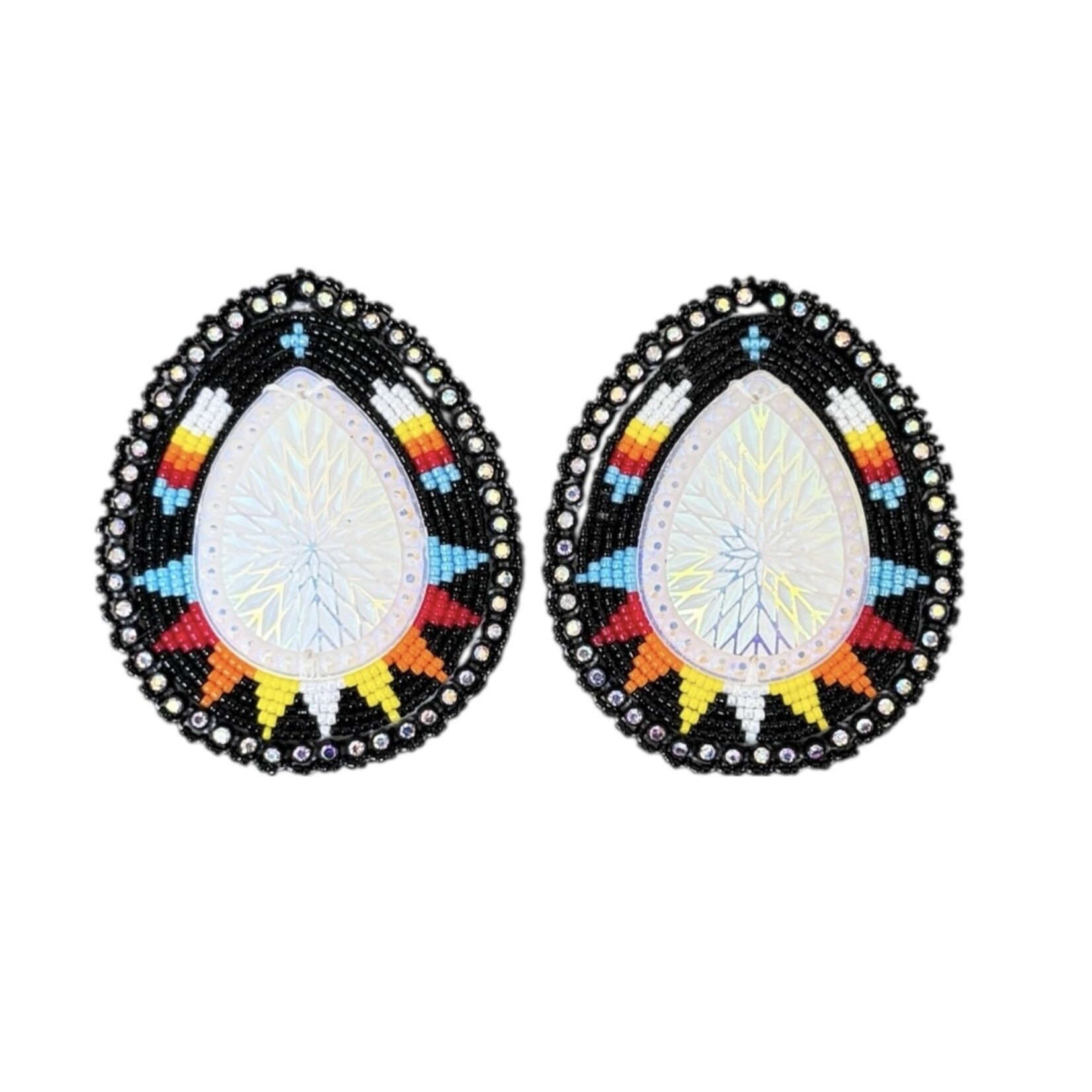 GLAM EARRING - LARGE TEARDROP