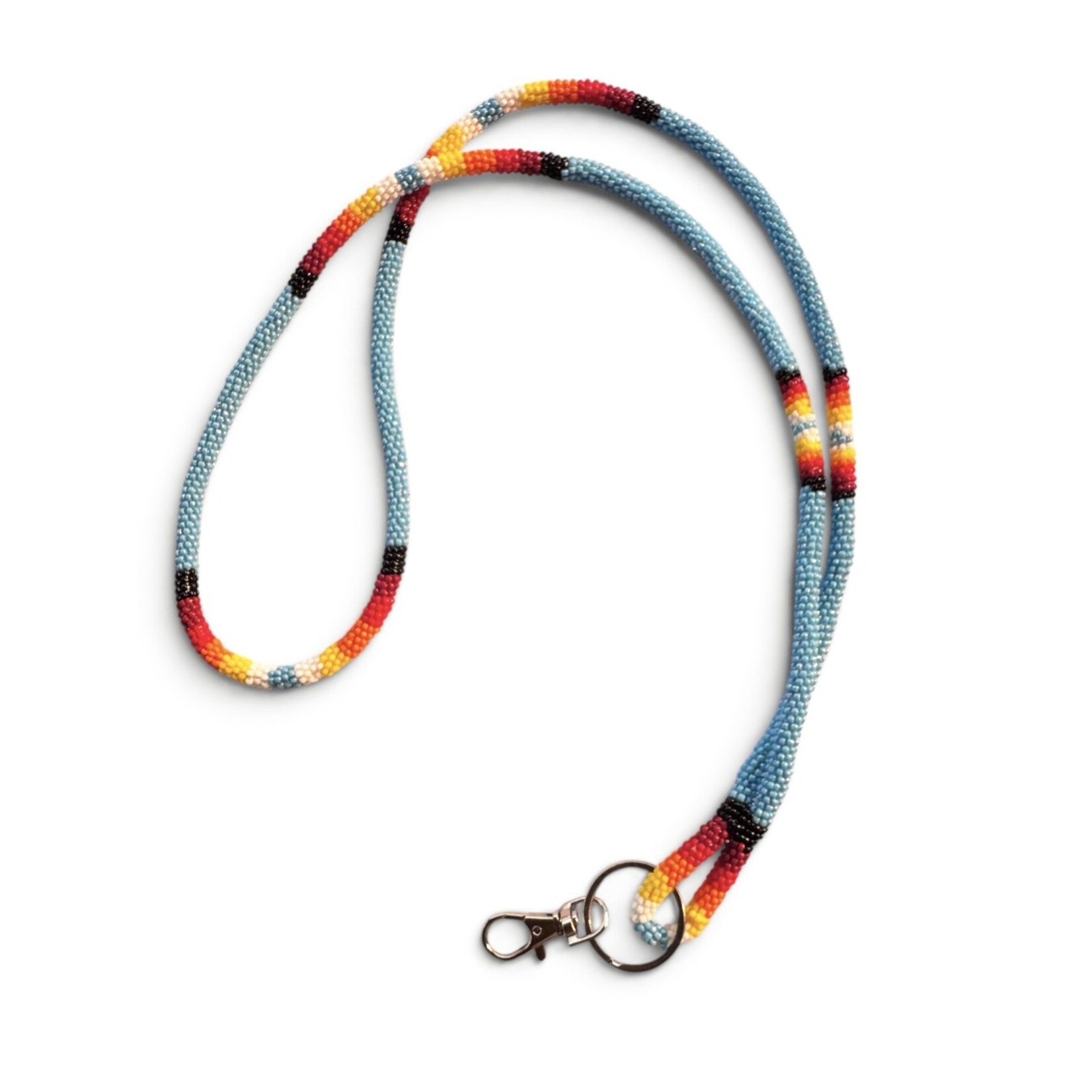 WRAPPED BEADED LANYARD - SIMPLE DESIGN