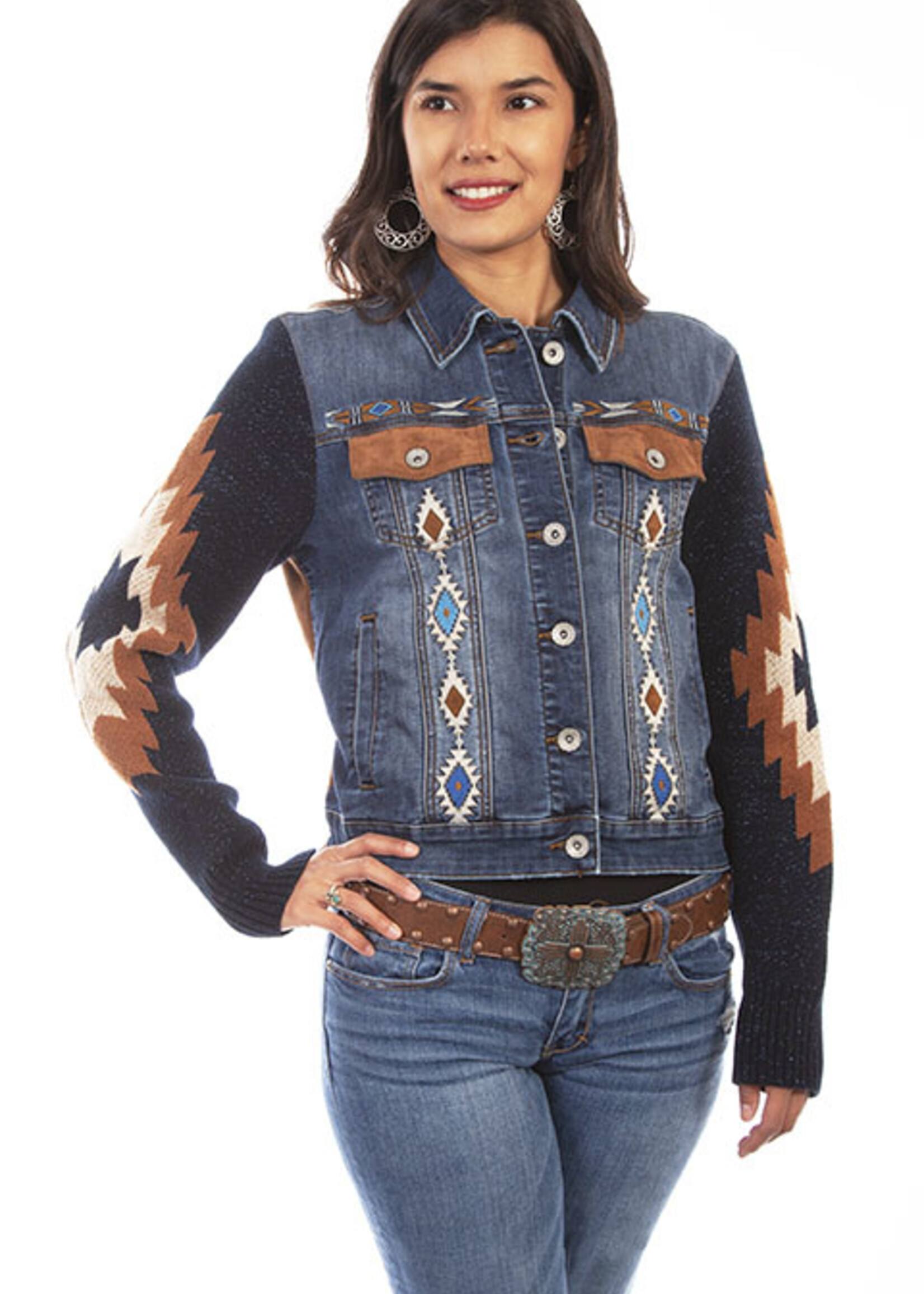 Scully Aztec Sweater Sleeve Jacket