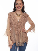 Scully Crochet Lace Top