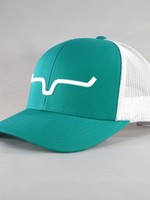 Kimes Ranch KR - Weekly Trucker Teal Cap