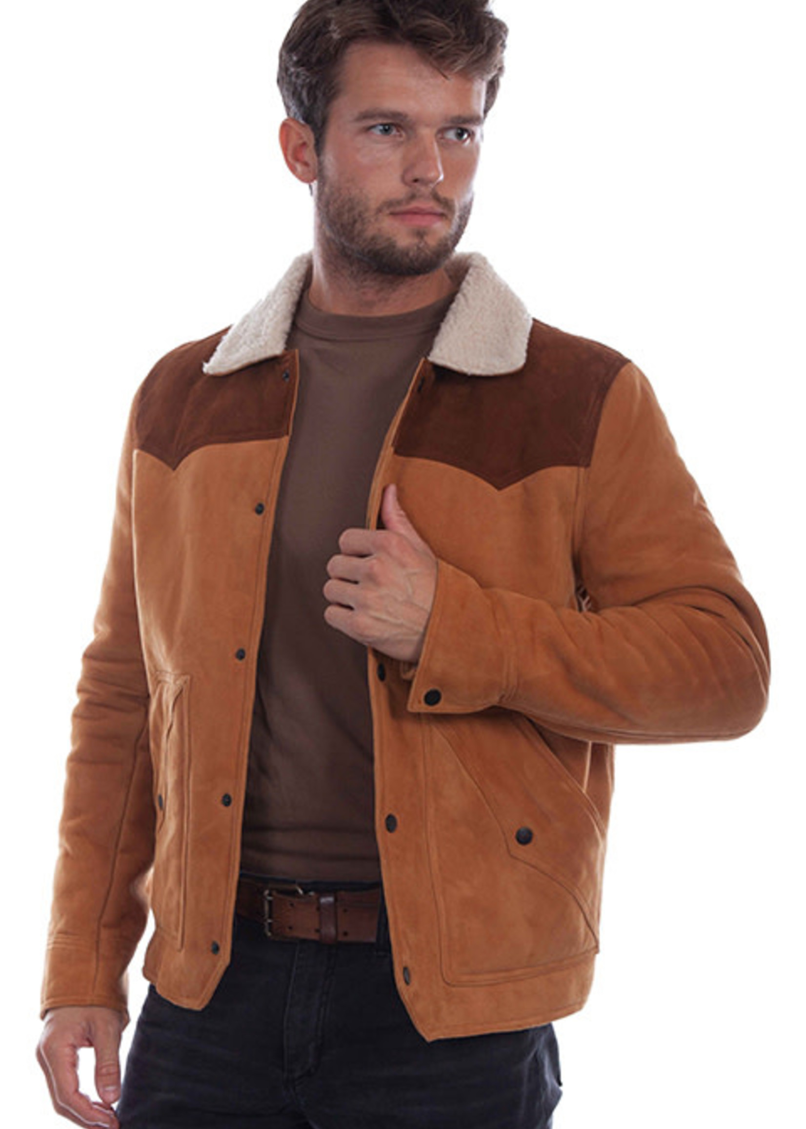 Scully Two tone with Sherpa Collar