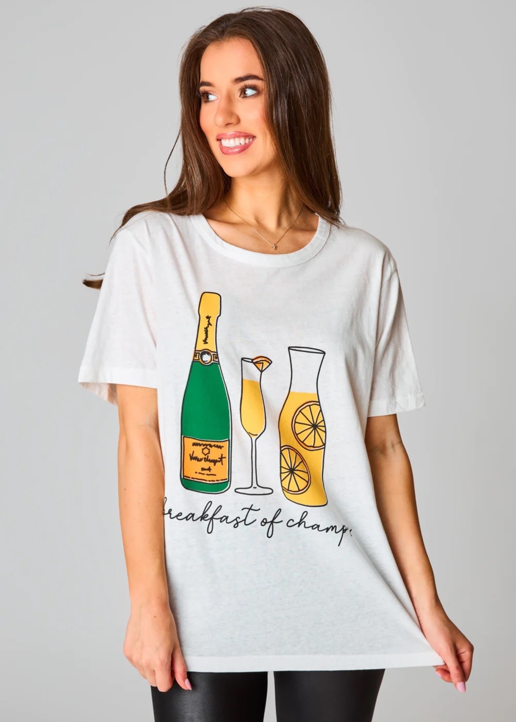 Buddy Love Breakfast of Champs Tee