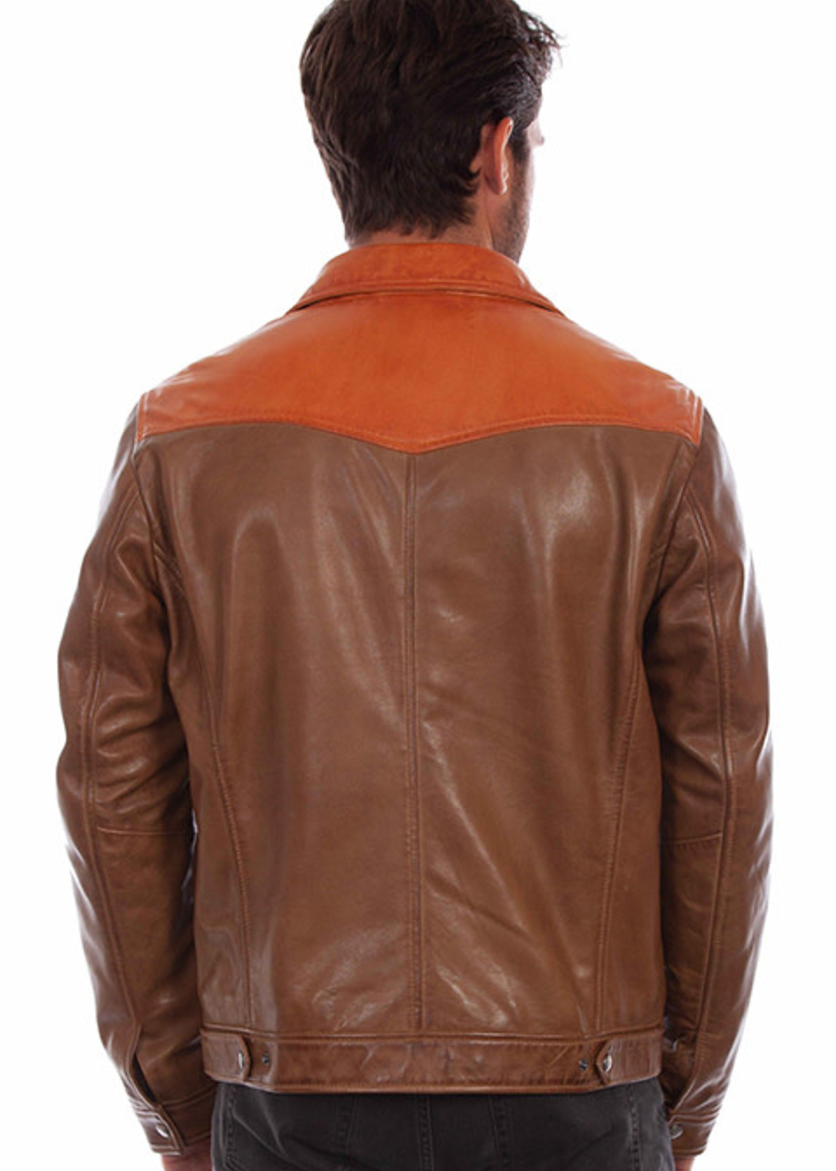 Scully Two Tone Leather