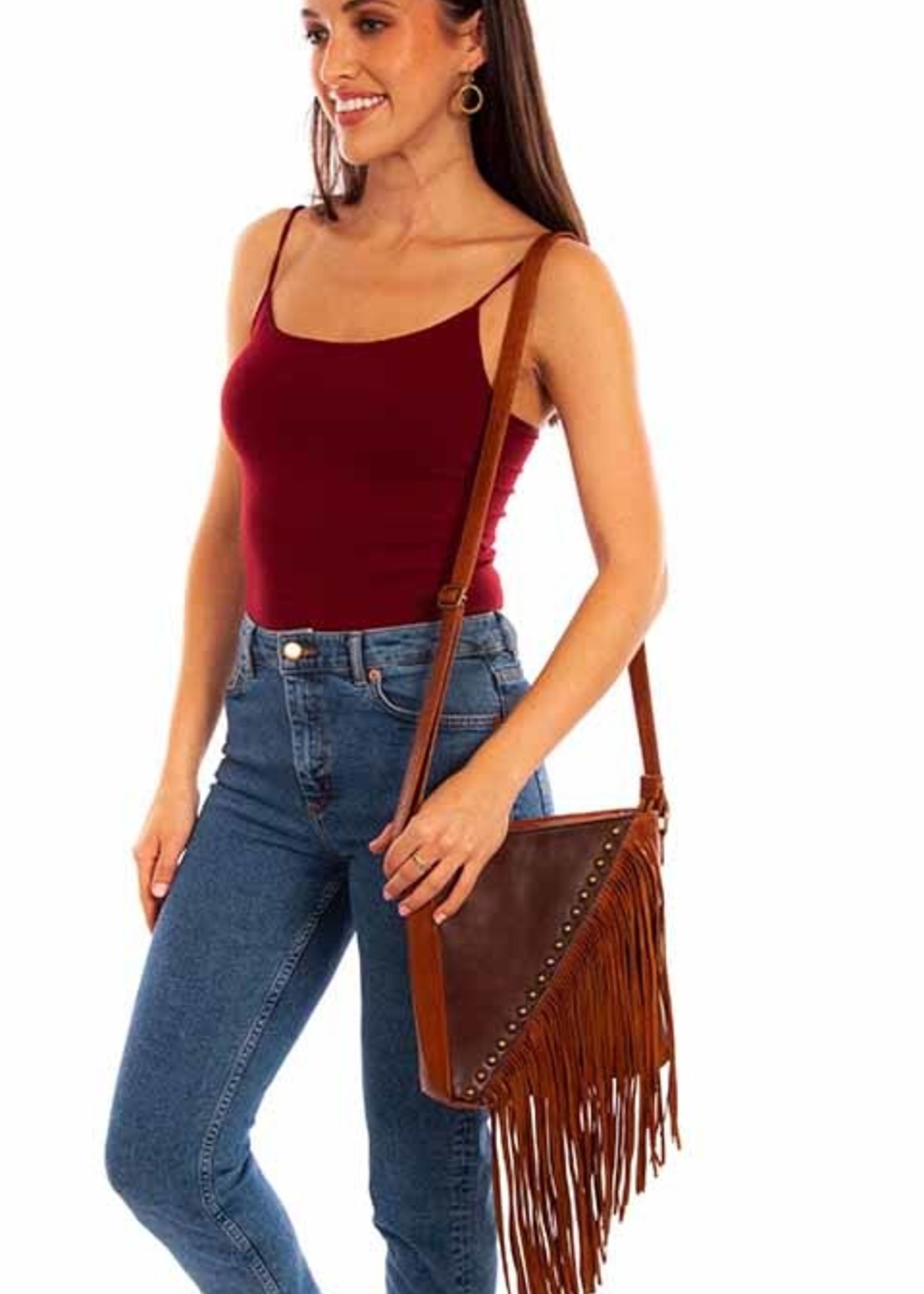 Scully Leather/Suede crossbody