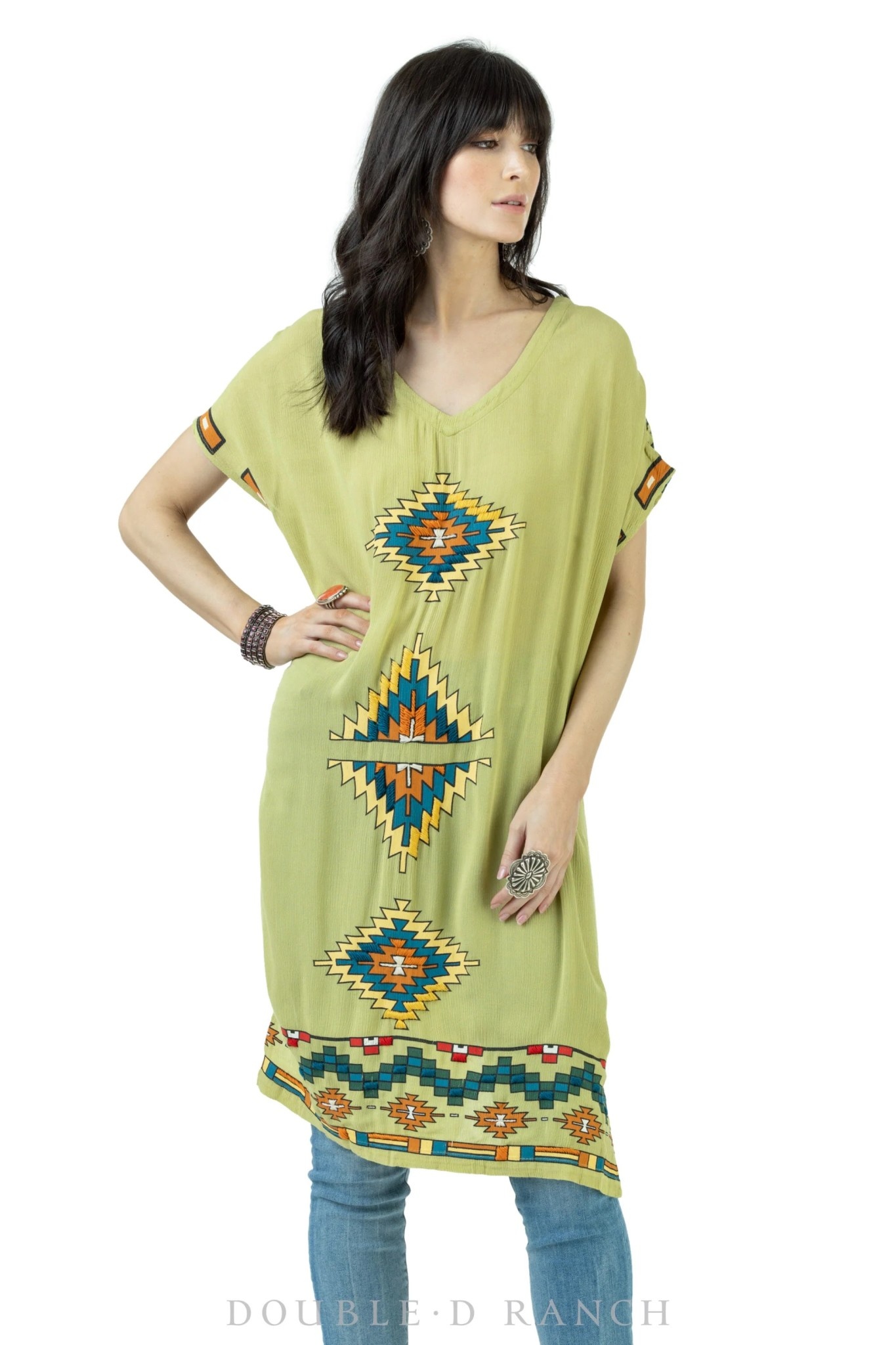 Double D Stair Stepped Mesa Tunic - Johnny and June Mercantile