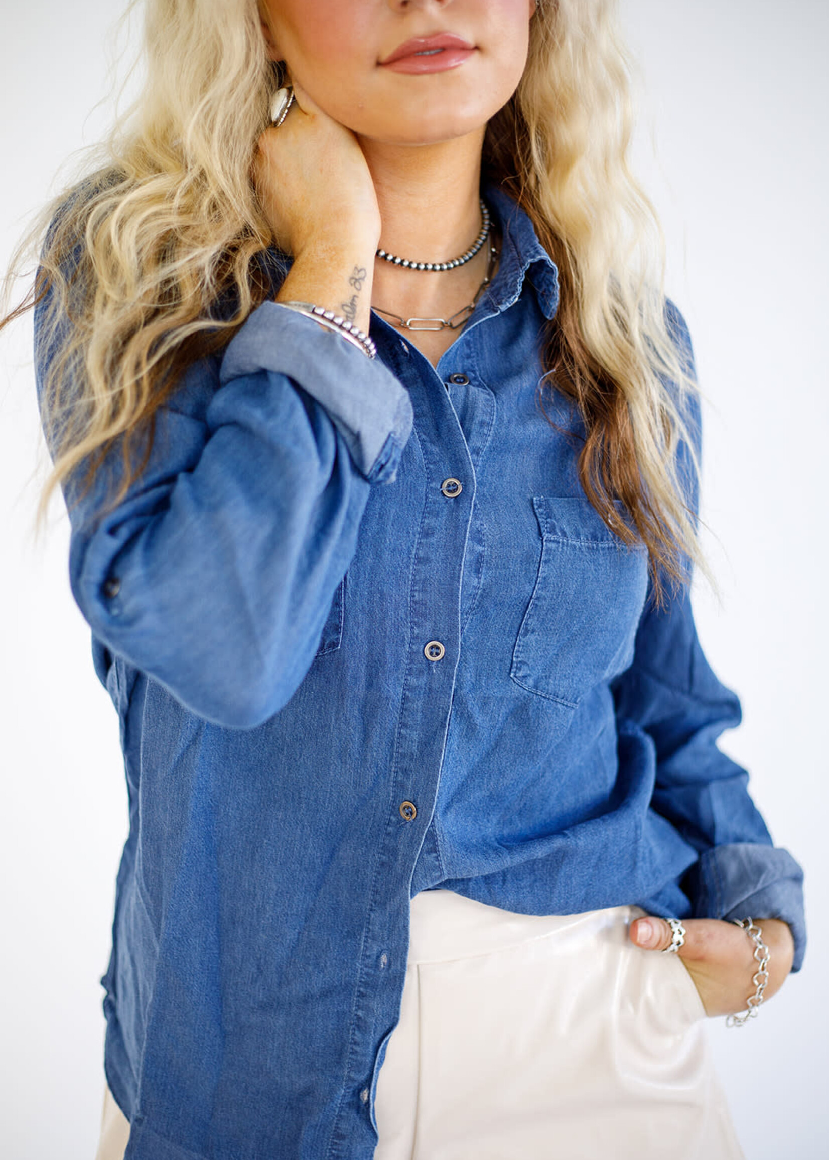 IWT Chambray Button Down