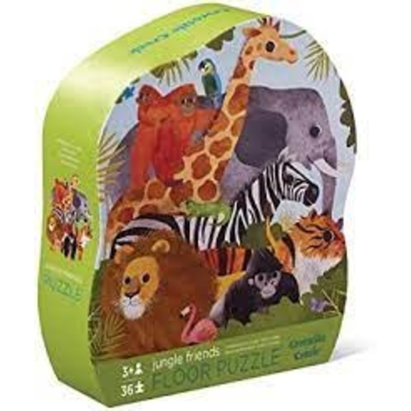 Crocodile Creek Jungle Friends Shaped Floor Puzzle