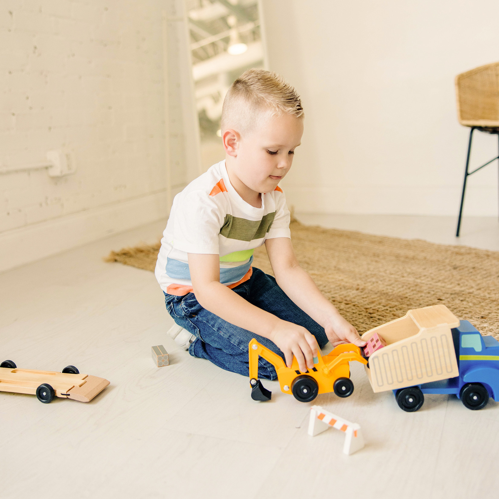 Melissa and Doug Dump Truck & Loader