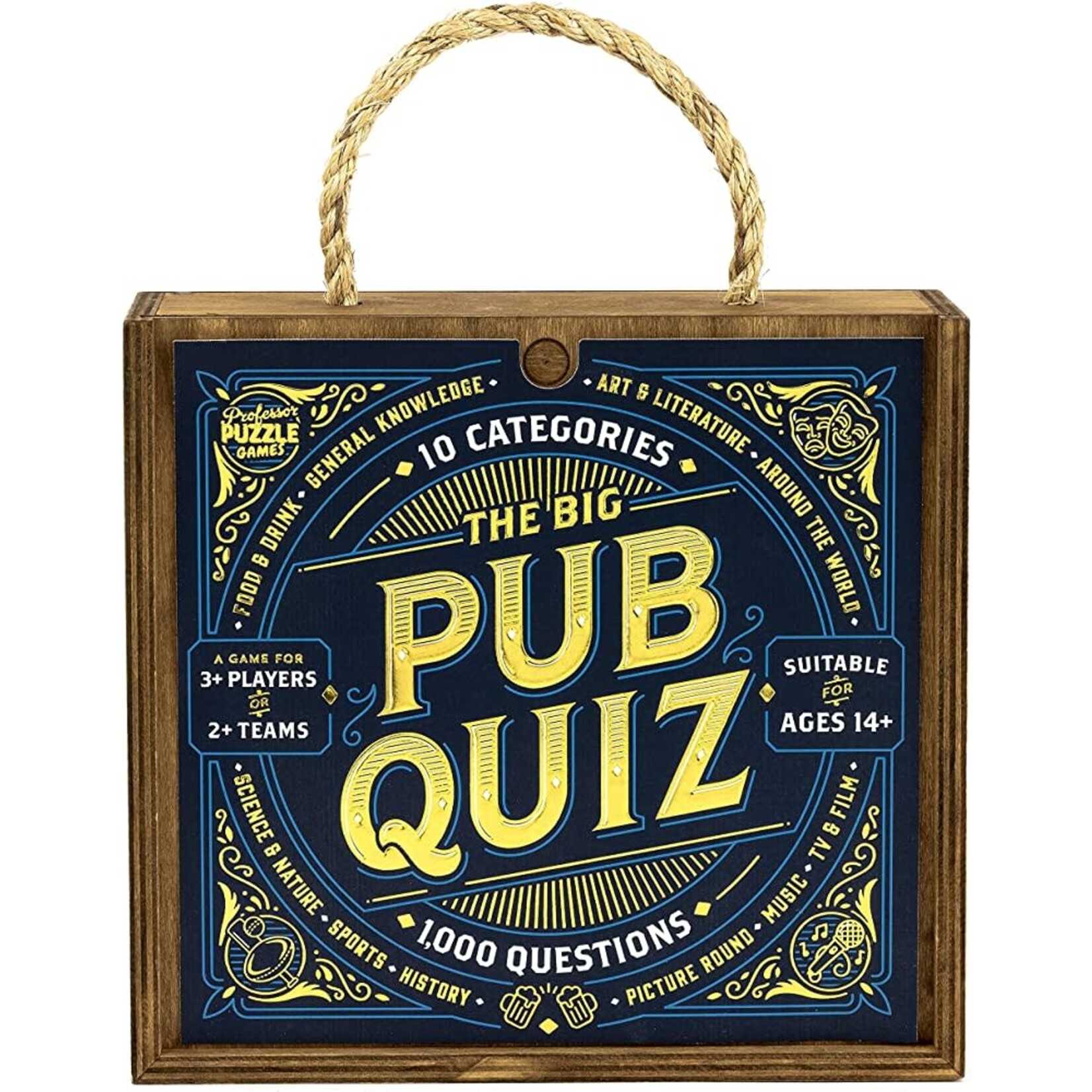 Professor Puzzle The Big Pub Quiz