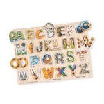 Melissa and Doug Alphabet Art Puzzle